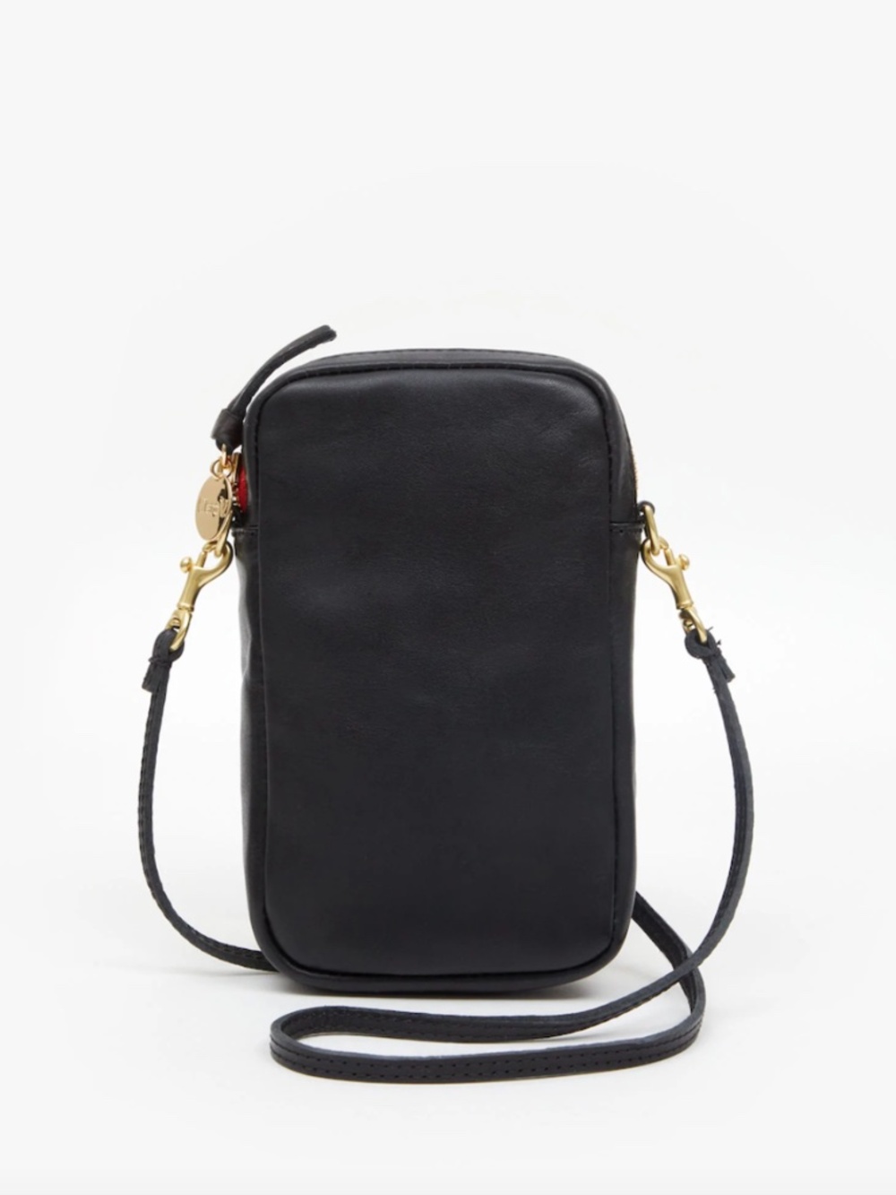 Clare V. Poche Sportif Crossbody Bag in Black